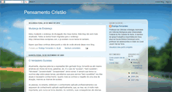 Desktop Screenshot of cristaopensa.blogspot.com