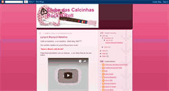 Desktop Screenshot of clubedascalcinhasrocknroll.blogspot.com
