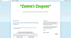 Desktop Screenshot of conniescoupons.blogspot.com