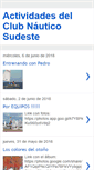 Mobile Screenshot of escuelasclubnauticosudeste.blogspot.com