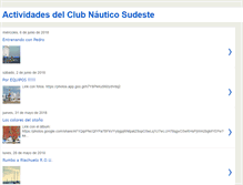 Tablet Screenshot of escuelasclubnauticosudeste.blogspot.com