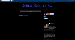 Desktop Screenshot of johncantees.blogspot.com