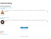 Tablet Screenshot of labarberiablog.blogspot.com