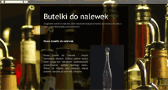 Desktop Screenshot of butelki-do-nalewek.blogspot.com