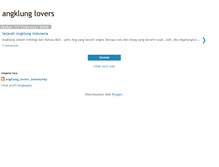 Tablet Screenshot of angklunglovers.blogspot.com