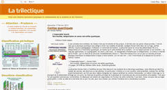 Desktop Screenshot of la-trilectique.blogspot.com