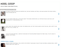 Tablet Screenshot of modelgossip-modelgossip.blogspot.com