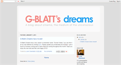 Desktop Screenshot of g-blatt.blogspot.com
