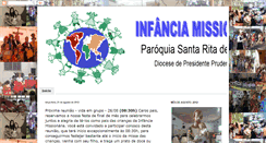 Desktop Screenshot of infanciamissionariastrita.blogspot.com