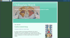 Desktop Screenshot of ordinariatewatch.blogspot.com