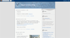 Desktop Screenshot of miguelcarrasco.blogspot.com