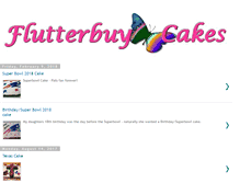 Tablet Screenshot of flutterbuycakes.blogspot.com