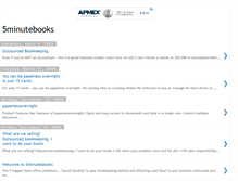 Tablet Screenshot of 5minutebooks.blogspot.com