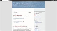 Desktop Screenshot of exchangeshare.blogspot.com