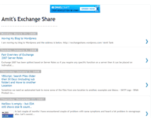 Tablet Screenshot of exchangeshare.blogspot.com