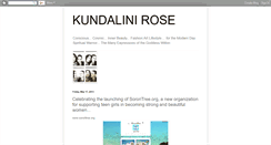 Desktop Screenshot of kundalinirose.blogspot.com