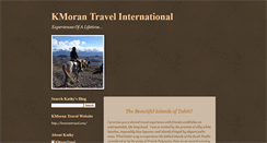 Desktop Screenshot of kmorantravel.blogspot.com