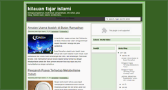 Desktop Screenshot of fajarhidayahislam.blogspot.com