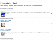 Tablet Screenshot of fajarhidayahislam.blogspot.com