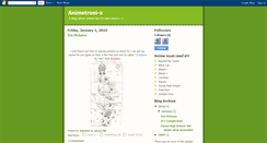 Desktop Screenshot of animetronic-x.blogspot.com