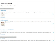 Tablet Screenshot of animetronic-x.blogspot.com