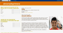 Desktop Screenshot of almeriadeprimerauda.blogspot.com