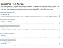 Tablet Screenshot of midiandispatches.blogspot.com