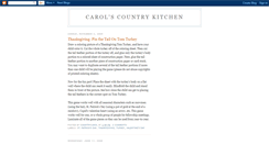 Desktop Screenshot of carolscountrykitchen.blogspot.com