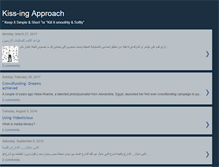 Tablet Screenshot of kiss-ingapproach.blogspot.com