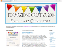 Tablet Screenshot of formazionecreativa.blogspot.com