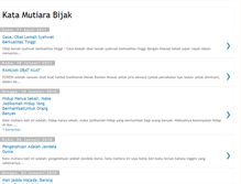 Tablet Screenshot of katamutiara-bijak.blogspot.com