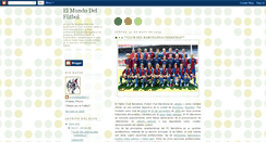 Desktop Screenshot of futbolera-apasionada.blogspot.com