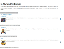 Tablet Screenshot of futbolera-apasionada.blogspot.com