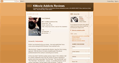 Desktop Screenshot of kmovieaddictsreviews.blogspot.com
