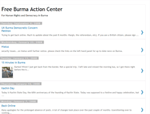 Tablet Screenshot of freeburmaactioncenter.blogspot.com