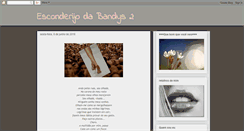 Desktop Screenshot of esconderijodabandys2.blogspot.com