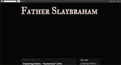 Desktop Screenshot of fatherslaybraham.blogspot.com