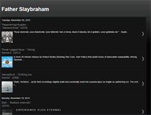 Tablet Screenshot of fatherslaybraham.blogspot.com