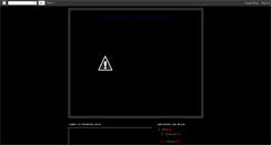 Desktop Screenshot of magicbblog.blogspot.com