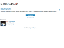 Tablet Screenshot of elplanetadragon.blogspot.com