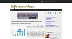 Desktop Screenshot of infoumumkita.blogspot.com