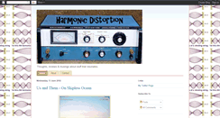 Desktop Screenshot of harmonicdistort.blogspot.com