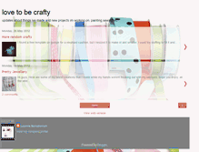 Tablet Screenshot of love2bcrafty.blogspot.com