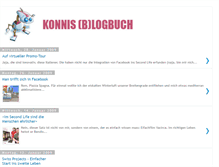 Tablet Screenshot of konnisblogbuch.blogspot.com