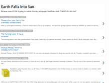 Tablet Screenshot of earthfallsintosun.blogspot.com