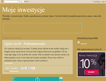 Tablet Screenshot of mojeinwestycje.blogspot.com