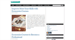 Desktop Screenshot of economicscourses.blogspot.com