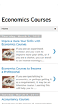 Mobile Screenshot of economicscourses.blogspot.com