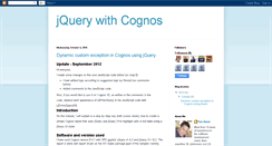 Desktop Screenshot of jquerycognosintegration.blogspot.com