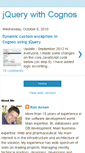 Mobile Screenshot of jquerycognosintegration.blogspot.com